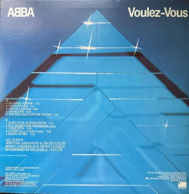 ABBA Voulez-Vous LP���R�[�h ������ ���[���E���[ ���� �|�b�v�X ���� �� CD/DVD/�r�f�I�� 
