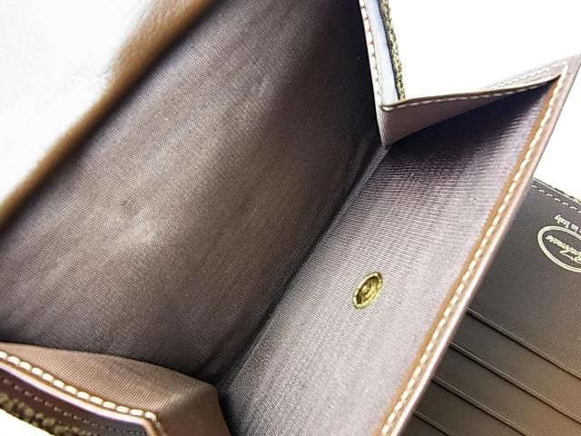 正規美品 BORBONESE(ボルボネーゼ) ウズラ柄 2つ折り財布 < 女性ファッション 正規美品 BORBONESE(ボルボネーゼ) ウズラ柄 2つ折り財布 < 女性ファッションの
