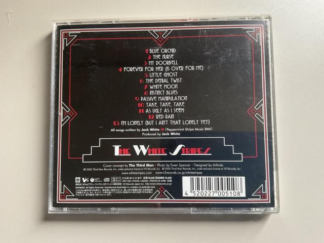 The White Stripes Get Behind Me Satan ������ CD �A���o�� ���b�N �m�y �� CD/DVD/�r�f�I�� 