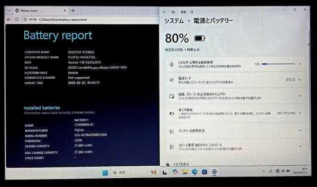 FUJITSU LIFEBOOK Corei7 ������8GB �V�iSSD512GB �u���[���C Web�J���� Windows11 �� PC�{��/���Ӌ@��� 