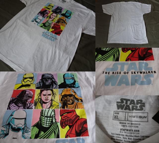 STARWARS スカイウォーカーの夜明けプリントTシャツUS XL < 男性ファッション  STARWARS スカイウォーカーの夜明けプリントTシャツUS XL < 男性ファッションの