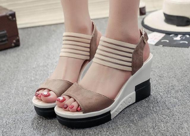 NEW★ワイドベルトヒールスポサンダル★BK37 < 女性ファッション  NEW★ワイドベルトヒールスポサンダル★BK37 < 女性ファッションの