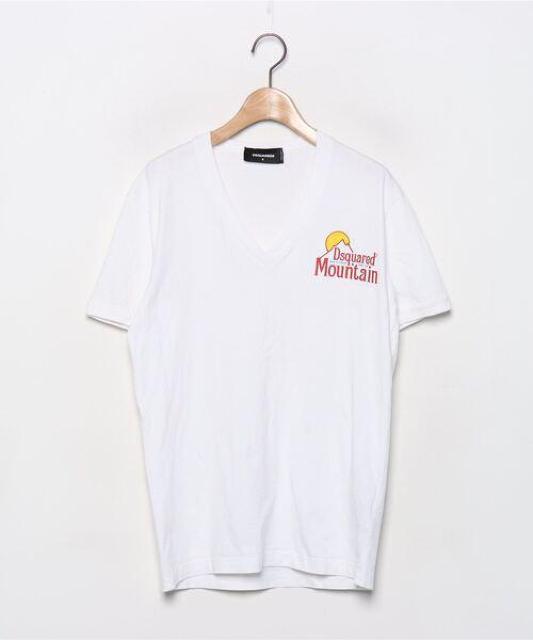 ☆DSQUARED2 ディースクエアード ロゴ プリント Tシャツ/メンズ/S☆新作モデル < ブランド ☆DSQUARED2 ディースクエアード ロゴ プリント Tシャツ/メンズ/S☆新作モデル < ブランドの