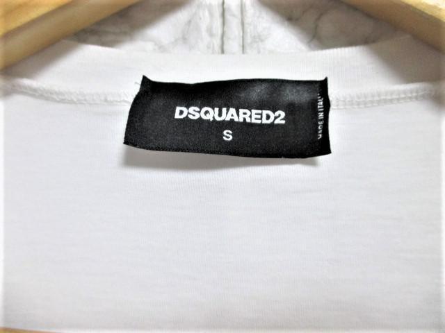 ☆DSQUARED2 ディースクエアード ロゴ プリント Tシャツ/メンズ/S☆新作モデル < ブランド ☆DSQUARED2 ディースクエアード ロゴ プリント Tシャツ/メンズ/S☆新作モデル < ブランドの