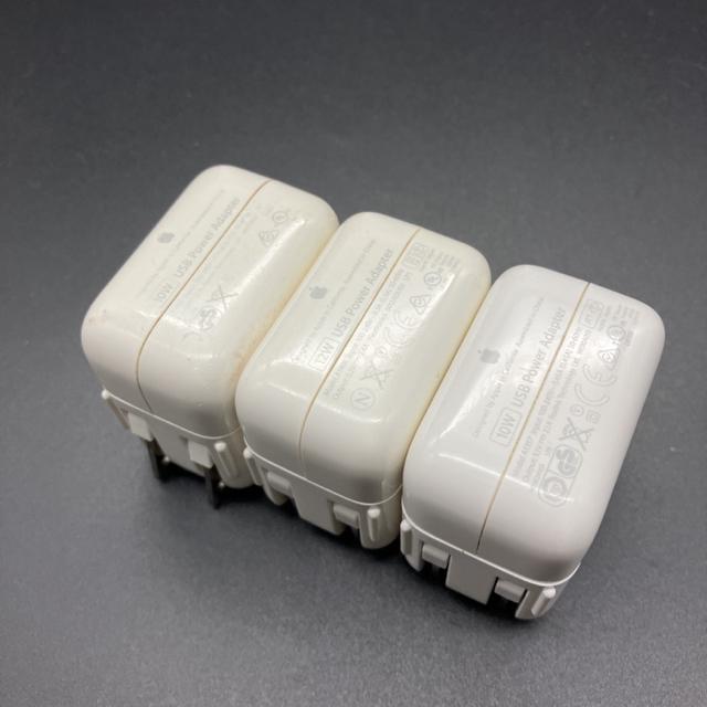 即決 純正 Apple アップル USB Power Adapter 3個セット < 家電/AV  即決 純正 Apple アップル USB Power Adapter 3個セット  < 家電/AVの
