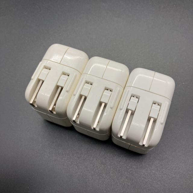 即決 純正 Apple アップル USB Power Adapter 3個セット < 家電/AV  即決 純正 Apple アップル USB Power Adapter 3個セット < 家電/AVの