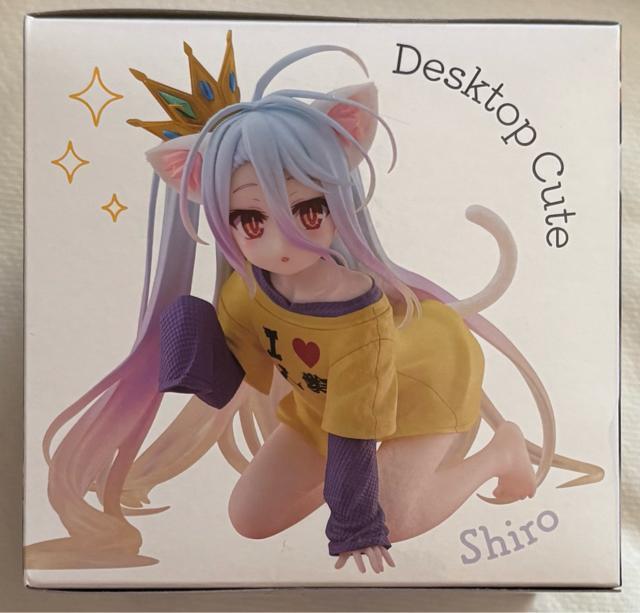 ノーゲーム・ノーライフ Desktop Cute フィギュア 白 猫耳Tシャツver. < アニメ/コミック/キャラクター  ノーゲーム・ノーライフ Desktop Cute フィギュア 白 猫耳Tシャツver. < アニメ/コミック/キャラクターの