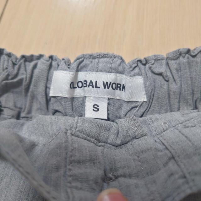 グローバルワーク グレー ボトムス  80センチ S < ブランド  グローバルワーク グレー ボトムス  80センチ S < ブランドの