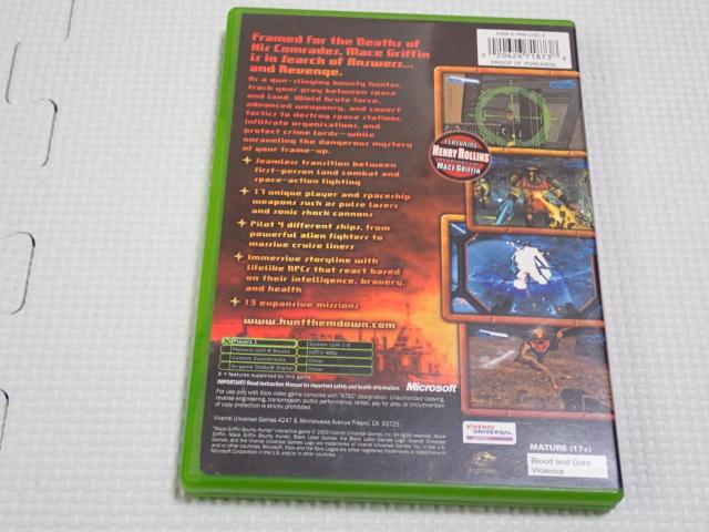 xboxMACE GRIFFIN BOUNTY HUNTER CO kĔ  Q[{/\tg 