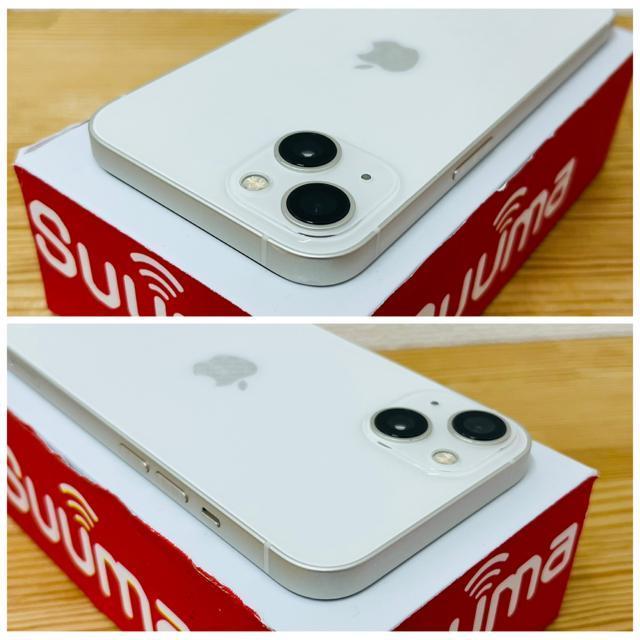 B 100% iPhone 13 256 GB SIMフリー ホワイト 本体 < 家電/AV B 100% iPhone 13 256 GB SIMフリー ホワイト 本体 < 家電/AVの