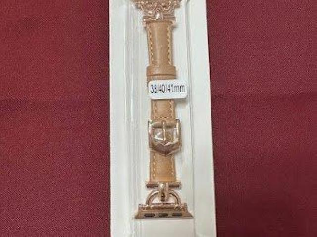 Apple Watch バンド 合皮 38/40/41mm ライトカーキ+ゴールド < 女性アクセサリー/時計 Apple Watch バンド 合皮 38/40/41mm ライトカーキ+ゴールド < 女性アクセサリー/時計の