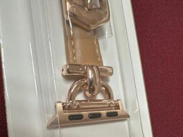 Apple Watch バンド 合皮 38/40/41mm ライトカーキ+ゴールド < 女性アクセサリー/時計 Apple Watch バンド 合皮 38/40/41mm ライトカーキ+ゴールド < 女性アクセサリー/時計の