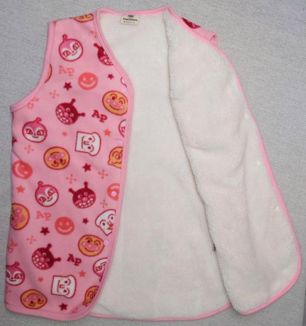 美品★アンパンマン★90ー100サイズ★ベビースリーパー★ボアベスト★かわいい★子供用★女の子★幼児用パジャマ★寝巻き★送料無料 < キッズ/ベビー 美品★アンパンマン★90ー100サイズ★ベビースリーパー★ボアベスト★かわいい★子供用★女の子★幼児用パジャマ★寝巻き★送料無料 < キッズ/ベビーの