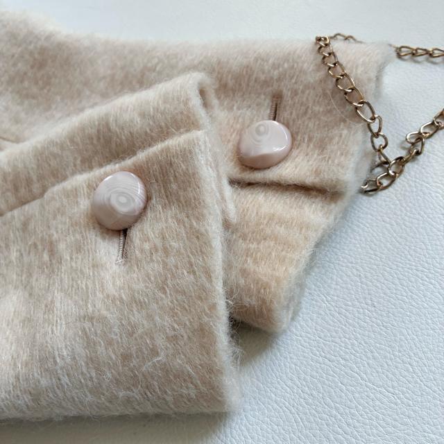 ◆美品◆ラーモワールドゥリュクス◆モヘヤ混ウールコート◆フード◆アイボリー◆L < 女性ファッション ◆美品◆ラーモワールドゥリュクス◆モヘヤ混ウールコート◆フード◆アイボリー◆L < 女性ファッションの