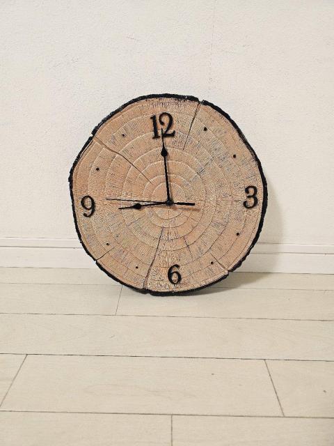 切り株 掛け時計 ウォールクロック < インテリア/ライフ 切り株 掛け時計 ウォールクロック < インテリア/ライフの
