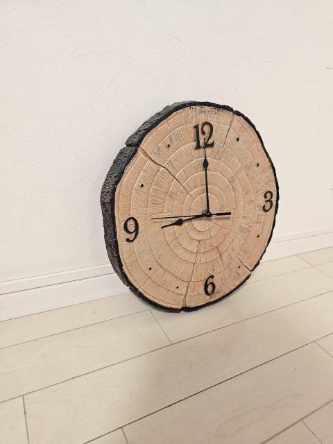 切り株 掛け時計 ウォールクロック < インテリア/ライフ 切り株 掛け時計 ウォールクロック < インテリア/ライフの