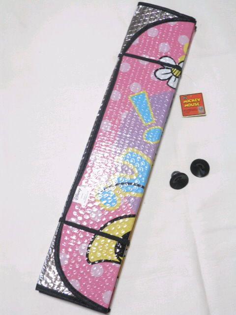 ディズニー【ミニー】フロントサンシェード 吸盤付 < 自動車/バイク ディズニー【ミニー】フロントサンシェード 吸盤付 < 自動車/バイク