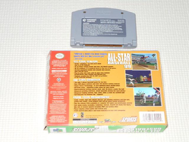 N64★ALL-STAR BASEBALL 99 海外版 端子清掃済み < ゲーム本体/ソフト N64★ALL-STAR BASEBALL 99 海外版 端子清掃済み < ゲーム本体/ソフトの