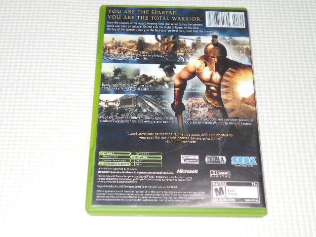 xbox★SPARTAN TOTAL WARRIOR 海外版 北米版 < ゲーム本体/ソフト  xbox★SPARTAN TOTAL WARRIOR 海外版 北米版 < ゲーム本体/ソフトの