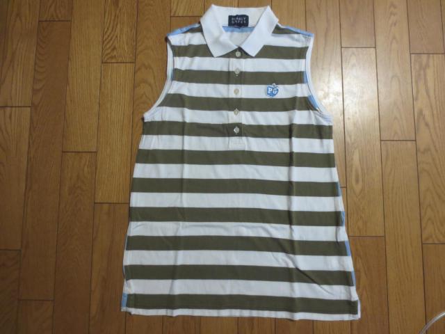 PEARLY GATES  パーリーゲイツ GOLF  綿×レーヨン ノースリーブ シャツ 1 日本製 < ブランド  PEARLY GATES  パーリーゲイツ GOLF  綿×レーヨン ノースリーブ シャツ 1 日本製  < ブランドの