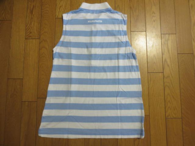 PEARLY GATES  パーリーゲイツ GOLF  綿×レーヨン ノースリーブ シャツ 1 日本製 < ブランド  PEARLY GATES  パーリーゲイツ GOLF  綿×レーヨン ノースリーブ シャツ 1 日本製 < ブランドの