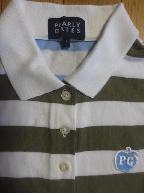 PEARLY GATES  パーリーゲイツ GOLF  綿×レーヨン ノースリーブ シャツ 1 日本製 < ブランド  PEARLY GATES  パーリーゲイツ GOLF  綿×レーヨン ノースリーブ シャツ 1 日本製 < ブランドの