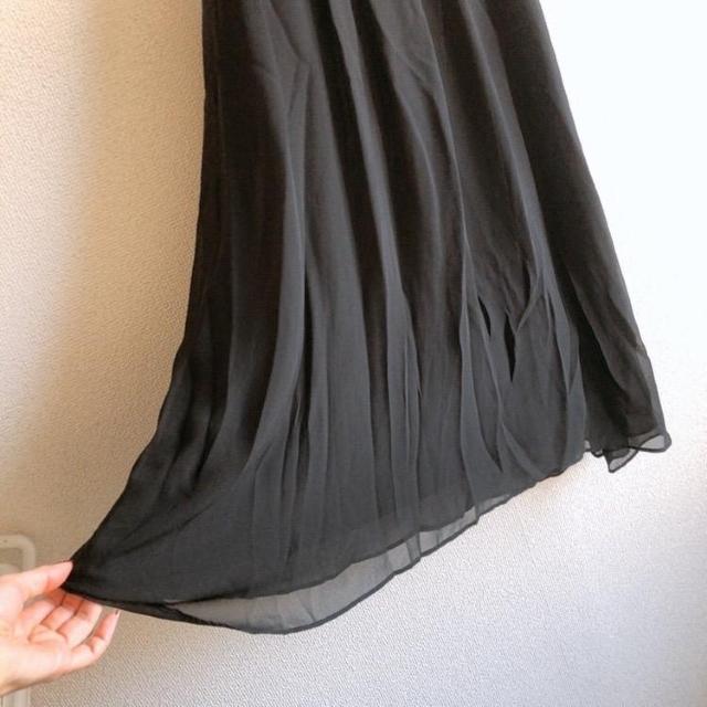 ◆襟パールワンピース◆ブラック9AR★結婚式お呼ばれ懇親会など♪1回着用のみ < 女性ファッション  ◆襟パールワンピース◆ブラック9AR★結婚式お呼ばれ懇親会など♪1回着用のみ < 女性ファッションの