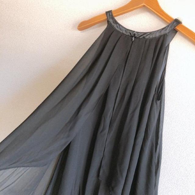 ◆襟パールワンピース◆ブラック9AR★結婚式お呼ばれ懇親会など♪1回着用のみ < 女性ファッション  ◆襟パールワンピース◆ブラック9AR★結婚式お呼ばれ懇親会など♪1回着用のみ < 女性ファッションの