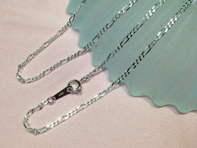 フィガロネックレス 50cm スターリングシルバー < 女性アクセサリー/時計  フィガロネックレス 50cm スターリングシルバー  < 女性アクセサリー/時計の