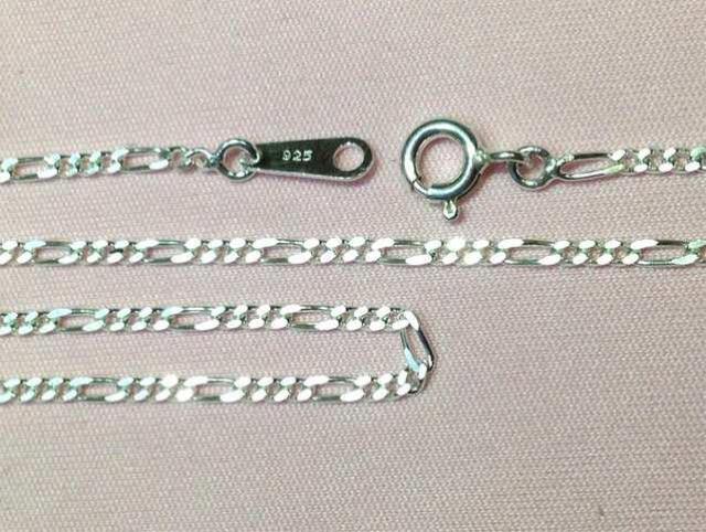 フィガロネックレス 50cm スターリングシルバー < 女性アクセサリー/時計  フィガロネックレス 50cm スターリングシルバー < 女性アクセサリー/時計の