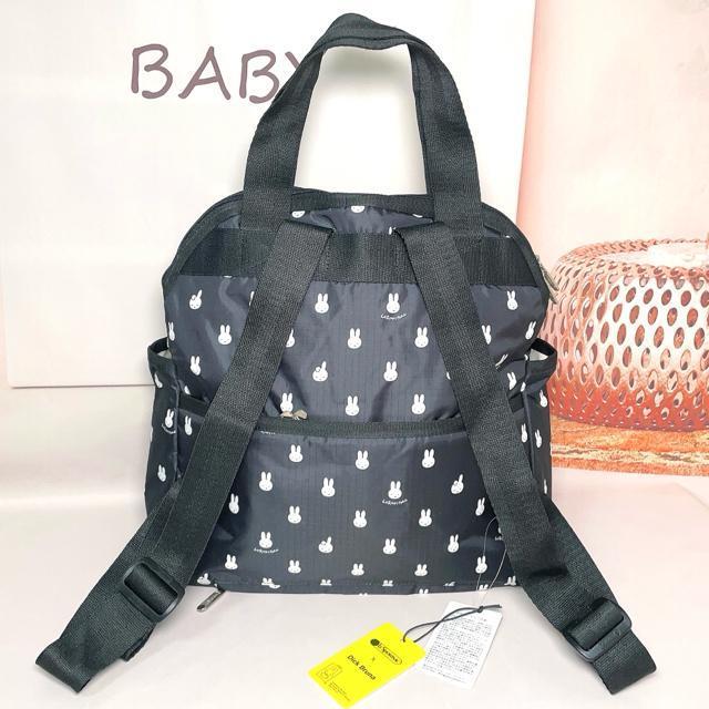 ★新品★レスポートサック LeSportsac miffy ミッフィー ブラック リュック リュックサック トートバッグ 2442 < 女性ファッション  ★新品★レスポートサック LeSportsac miffy ミッフィー ブラック リュック リュックサック トートバッグ 2442 < 女性ファッションの