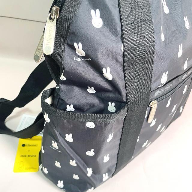 ★新品★レスポートサック LeSportsac miffy ミッフィー ブラック リュック リュックサック トートバッグ 2442 < 女性ファッション  ★新品★レスポートサック LeSportsac miffy ミッフィー ブラック リュック リュックサック トートバッグ 2442 < 女性ファッションの