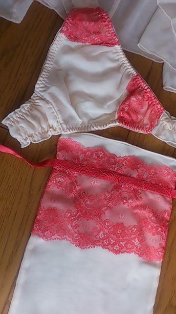 3Lサイズ!ブランド品!トリンプ!キュート&セクシー!Tバック付き!ポーチ付き!ベビードール!の3点セット! < 女性ファッション  3Lサイズ!ブランド品!トリンプ!キュート&セクシー!Tバック付き!ポーチ付き!ベビードール!の3点セット! < 女性ファッションの