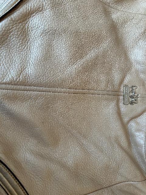 確実本物コーチ シャンパンゴールド本革ショルダーバッグ < ブランド 確実本物コーチ シャンパンゴールド本革ショルダーバッグ < ブランドの