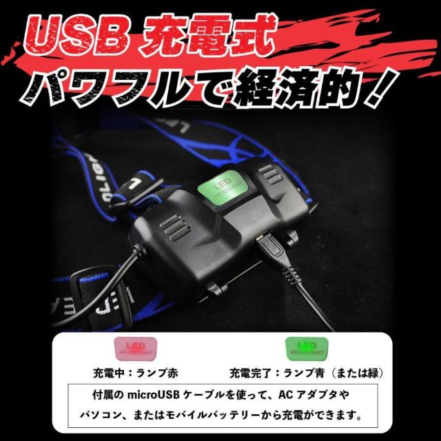*センサー搭載★ 明るさ抜群 5000LM ヘッドライト 充電式 防水 8h点灯 < レジャー/スポーツ  *センサー搭載★ 明るさ抜群 5000LM ヘッドライト 充電式 防水 8h点灯 < レジャー/スポーツの