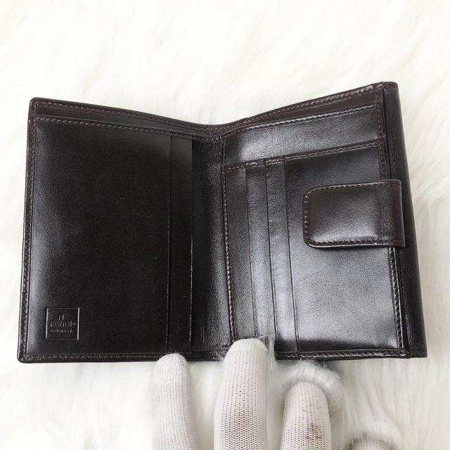 【美品】FENDI フェンディ 二つ折り財布 折り財布 ズッカ柄 キャンバス レザー ブラウン < ブランド 【美品】FENDI フェンディ 二つ折り財布 折り財布 ズッカ柄 キャンバス レザー ブラウン < ブランドの