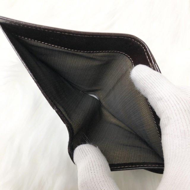 【美品】FENDI フェンディ 二つ折り財布 折り財布 ズッカ柄 キャンバス レザー ブラウン < ブランド 【美品】FENDI フェンディ 二つ折り財布 折り財布 ズッカ柄 キャンバス レザー ブラウン < ブランドの