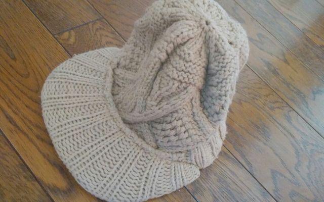 美品 ニット帽 46〜48cm < キッズ/ベビー  美品 ニット帽 46〜48cm  < キッズ/ベビーの