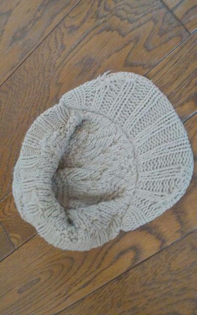 美品 ニット帽 46〜48cm < キッズ/ベビー  美品 ニット帽 46〜48cm < キッズ/ベビーの