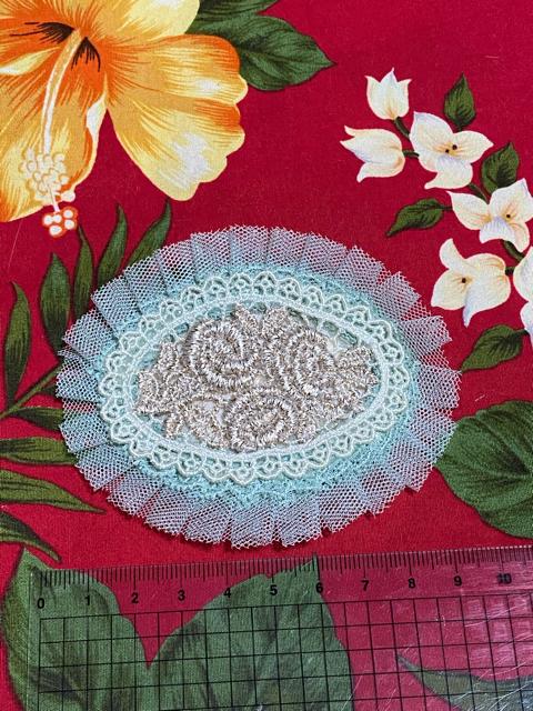 新品未使用☆綺麗なグリーンレースのヘアアクセ☆ < 女性アクセサリー/時計  新品未使用☆綺麗なグリーンレースのヘアアクセ☆ < 女性アクセサリー/時計の