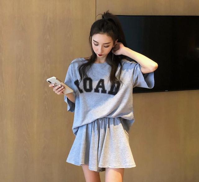 人気★セットアップ上下セット★半袖・半パンXL < 女性ファッション  人気★セットアップ上下セット★半袖・半パンXL < 女性ファッションの