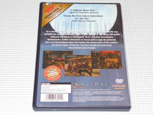 PS2★ONIMUSHA Warords 海外版 北米版 < ゲーム本体/ソフト  PS2★ONIMUSHA Warords 海外版 北米版 < ゲーム本体/ソフトの