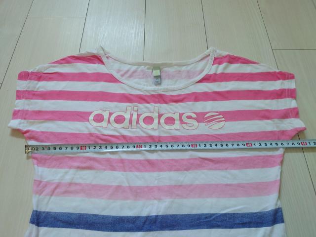 adidas アディダス ゆるっと感がかわいいTシャツ サイズS < ブランド  adidas アディダス ゆるっと感がかわいいTシャツ サイズS < ブランドの