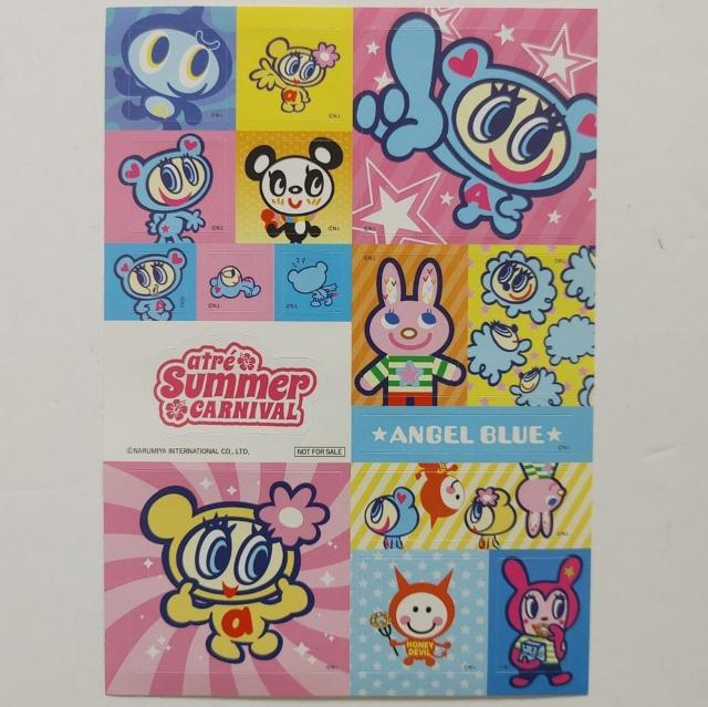 �񔄕i �G���W�F���u���[ �X�e�b�J�[ �V�[�� �A�g���J�[�j�o�� �m�x���e�B ANGEL BLUE �A�g��  �� �u�����h�� 