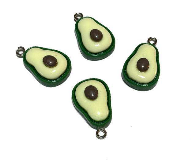 Y-018 アボカドのチャーム 4個 果物パーツ 野菜◯ < ペット/手芸/園芸 Y-018 アボカドのチャーム 4個 果物パーツ 野菜◯ < ペット/手芸/園芸の