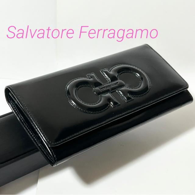 i Salvatore Ferragamo tFK _uK`[j ܂ z ubN PVC U[   uh 