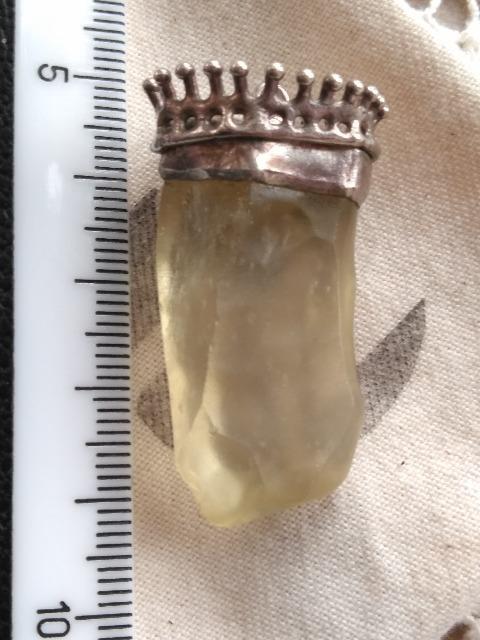 リビアングラス ペンダントトップ 一点もの < 男性アクセサリー/時計  リビアングラス ペンダントトップ 一点もの < 男性アクセサリー/時計の