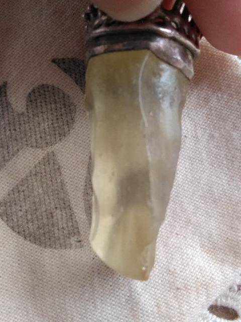 リビアングラス ペンダントトップ 一点もの < 男性アクセサリー/時計  リビアングラス ペンダントトップ 一点もの < 男性アクセサリー/時計の