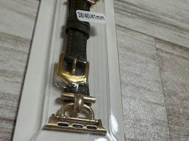 Apple Watch バンド 合皮 38/40/41mm オリーブグリーン+ゴールド < 女性アクセサリー/時計 Apple Watch バンド 合皮 38/40/41mm オリーブグリーン+ゴールド < 女性アクセサリー/時計の