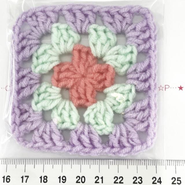 22*ハンドメイド♪グラニースクエアモチーフ 3 < ペット/手芸/園芸 22*ハンドメイド♪グラニースクエアモチーフ 3 < ペット/手芸/園芸の